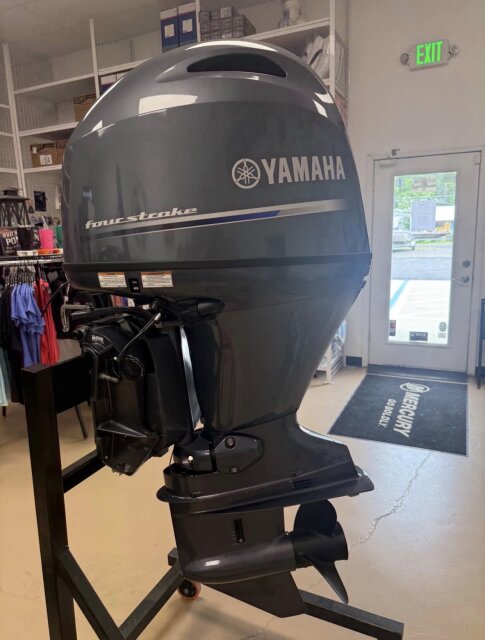 Slightly Used Yamaha 90HP 4 Stroke Outboard Motor