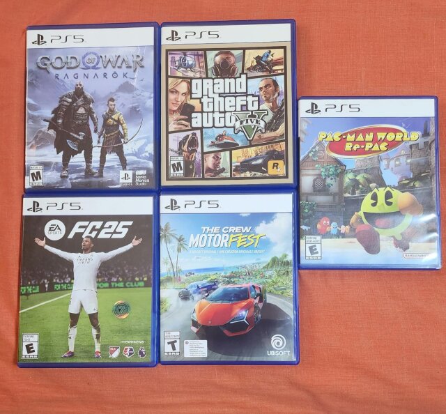 PS5 DISC. Game CDs, Manuals & Guides Ocho Rios
