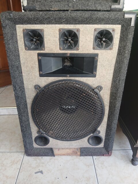 Vintage 15 Inch Pro Studio Speaker Component Sets 57 Mannings Hill Road