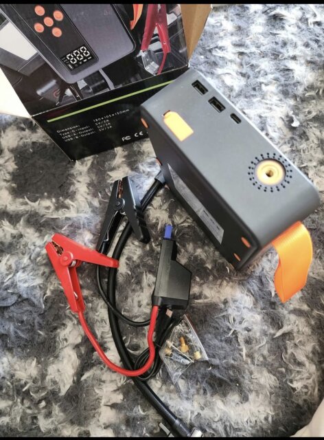 Jump Starter With Air Compressor