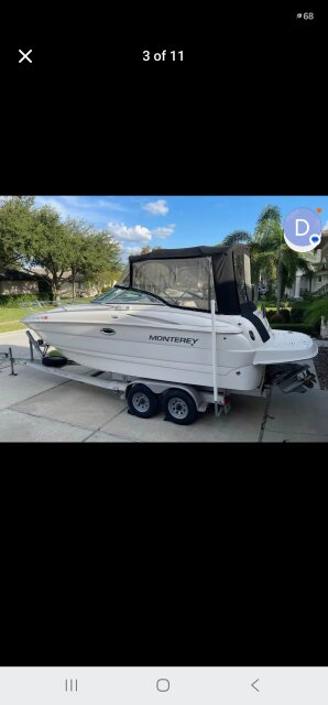2004 Monterey 245 Cruiser Boats Florida