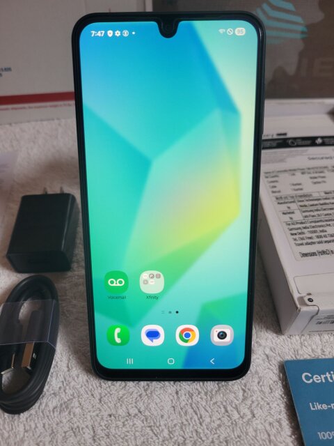 Samsung Galaxy A16; 128gb Storage, 6gb Ram Factory Phones Bay West
