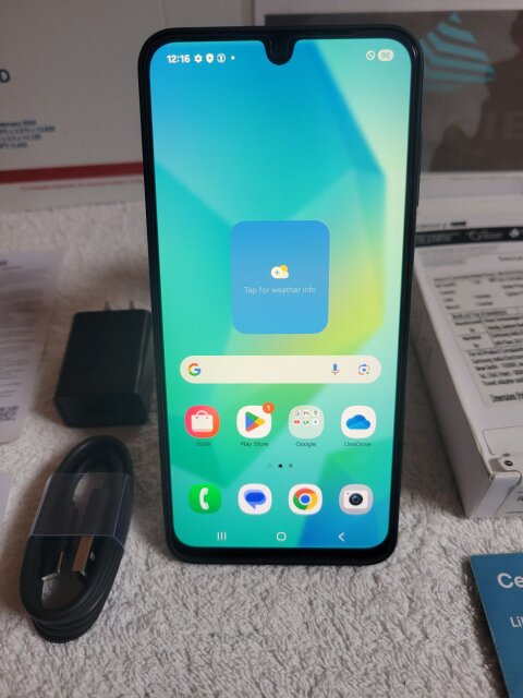 Samsung Galaxy A16; 128gb Storage, 6gb Ram Factory