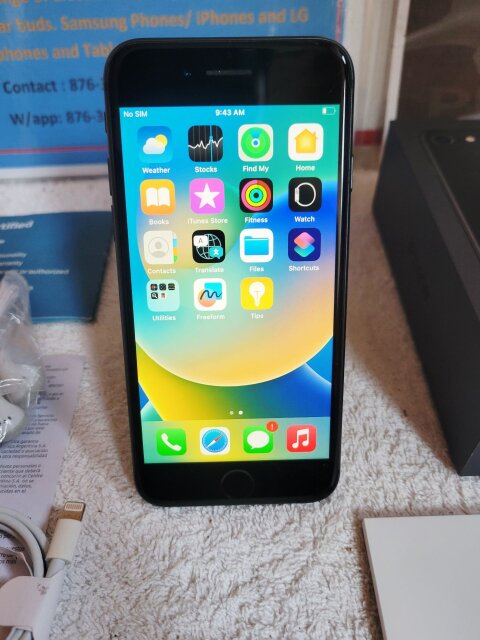 Apple IPhone 8 Fully Work; Factory Unlock Clean