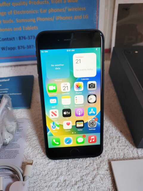 Apple IPhone 8 Fully Work; Factory Unlock Clean Phones Bay West