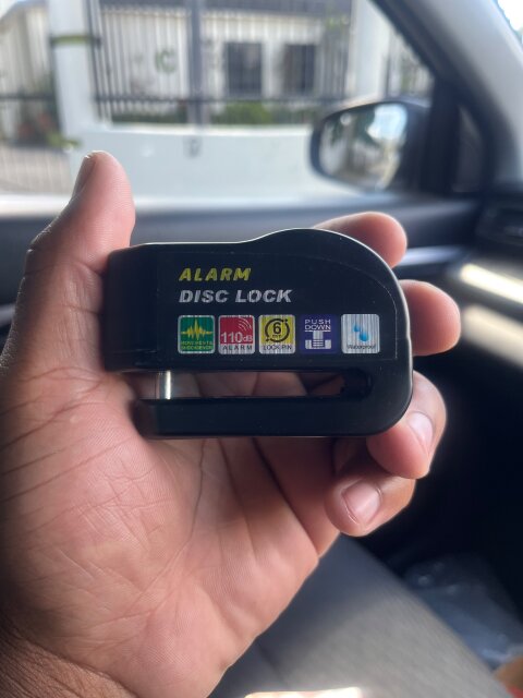 Alarm Disc Lock For E-bikes And Motorcycles