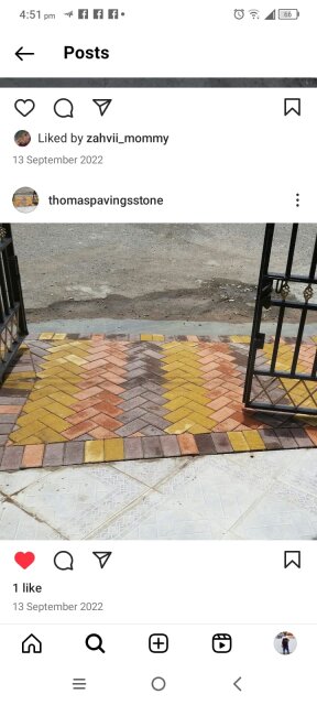 Shanjathomas Rapid Paving Stones Installation