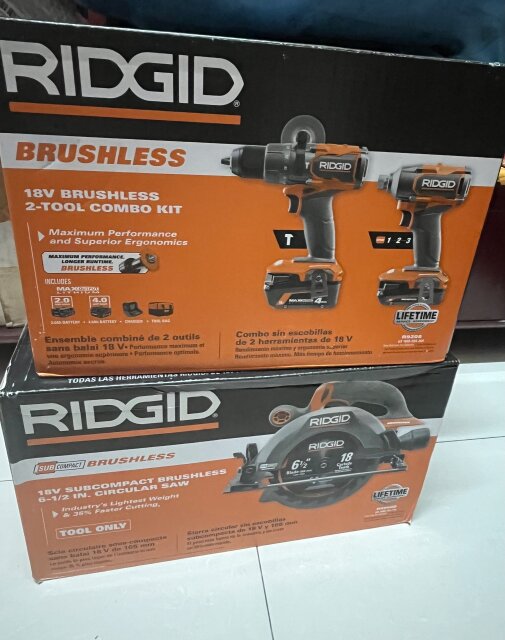 RIDGID Circular Saw/ Hammer Drill/ Impact Driver Tools Hope Road