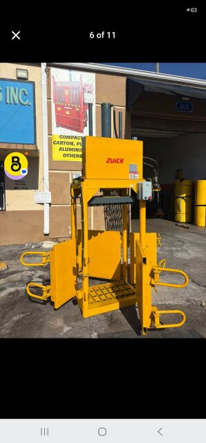 Textile Vertical Baler 100+ Lb.