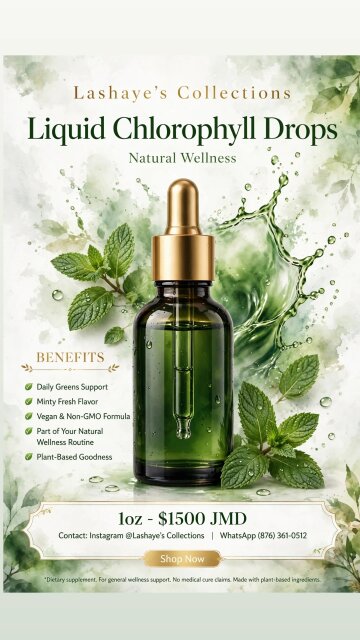 Liquid Chlorophyll Skin Care Mandeville