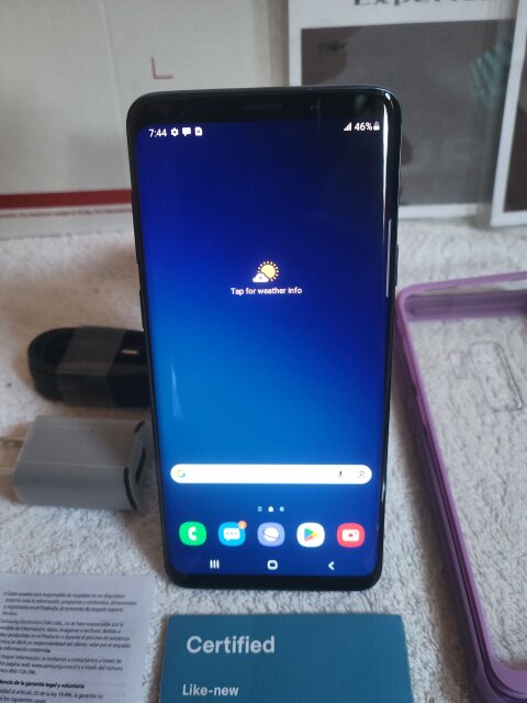 Samsung Galaxy S9+; 64gb Storage, Factory Unlock