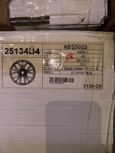 18” Rims