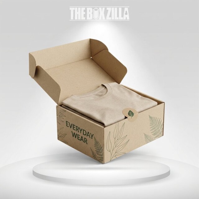 Custom Kraft Apparel Boxes
