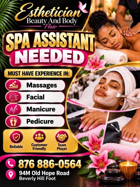 SPA ASSISTANCE NEEDED Skin Care Kingston