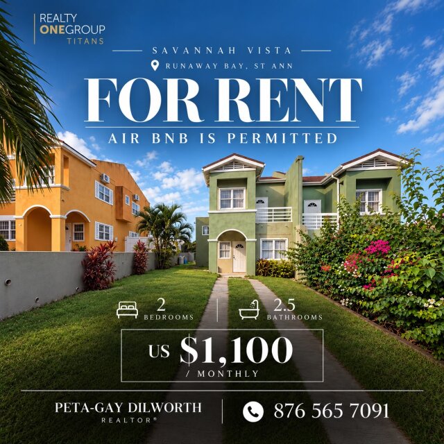 2 Bedrooms Townhouse For Rent Townhouses St. Ann