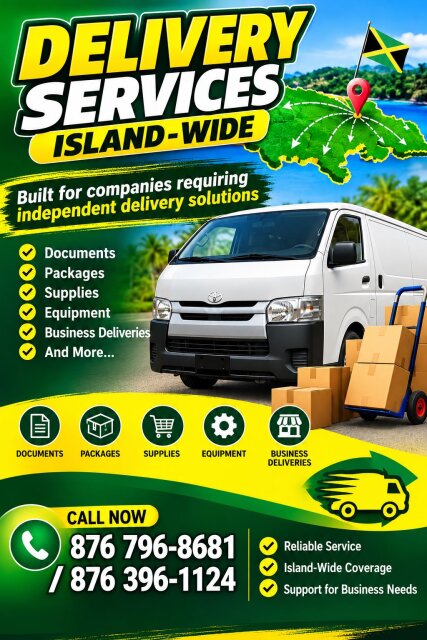 Safe & Reliable Delivery Service Delivery Services Spanish Town