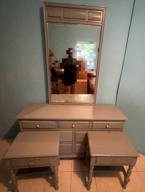 7 Drawer Dresser With 2 Bedside Tables