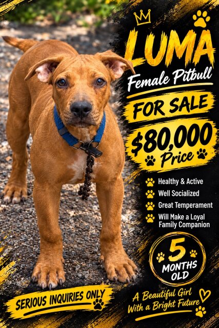 Rare Breed Pitbull Blue Fawn Pitbull Dogs Halfway Tree