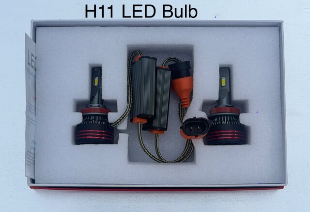 H4, H11 Led Bulbs And Rear 1080p Cameras