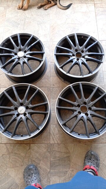 17 Rims 5 Lug Rims and Tyres May Pen