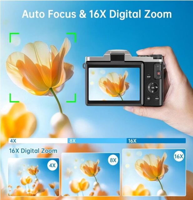 4K Ultra HD Digital Camera