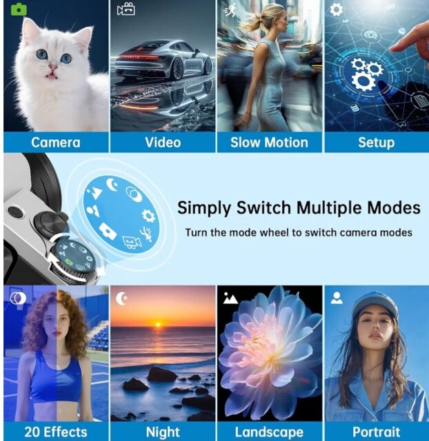 4K Ultra HD Digital Camera