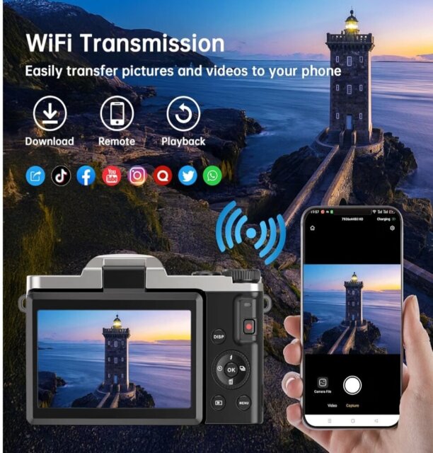 4K Ultra HD Digital Camera