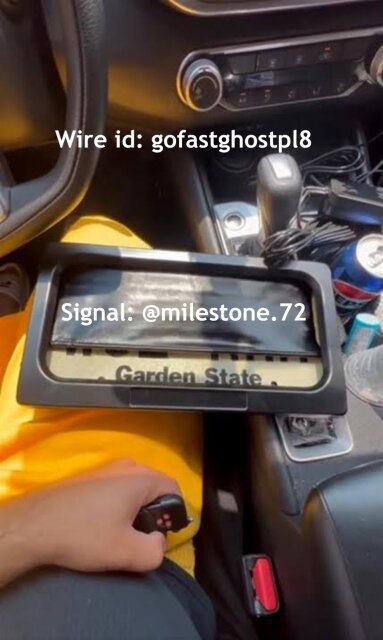 GHOSTPLATE Privacy License Plate Cover Auto Accessories Portmore