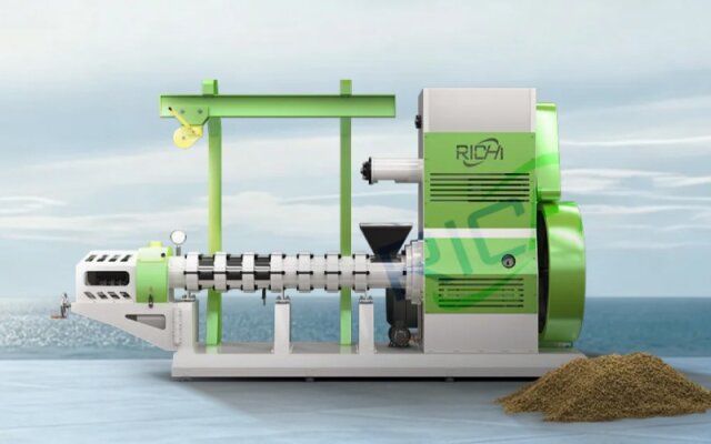 Dry Type Fish Feed Extruder For Sale Tools Zhengzhou