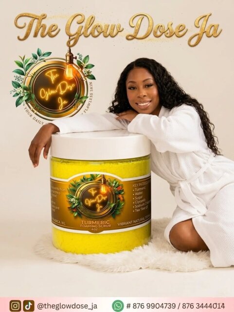Turmeric Foaming Scrub