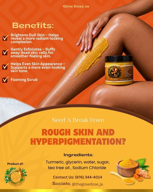 Turmeric Foaming Scrub