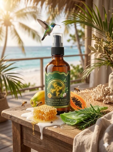 Coconut Milk & Honey Moisturising Face Cleanser