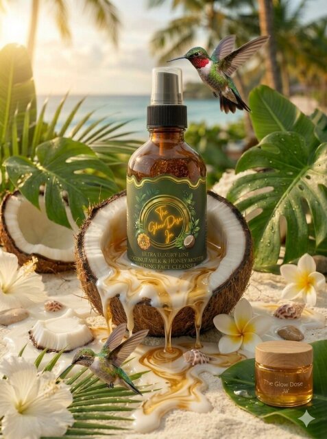 Coconut Milk & Honey Moisturising Face Cleanser