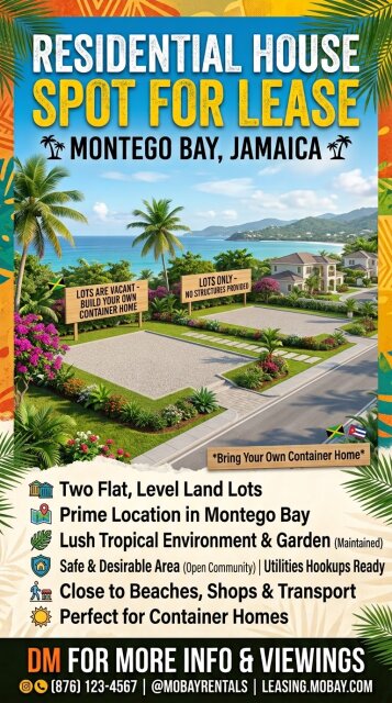 Prime Residential House Spots For Lease