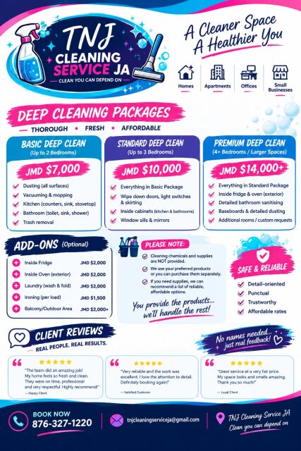 Cleaning Services House Keeping Services Kingston Based