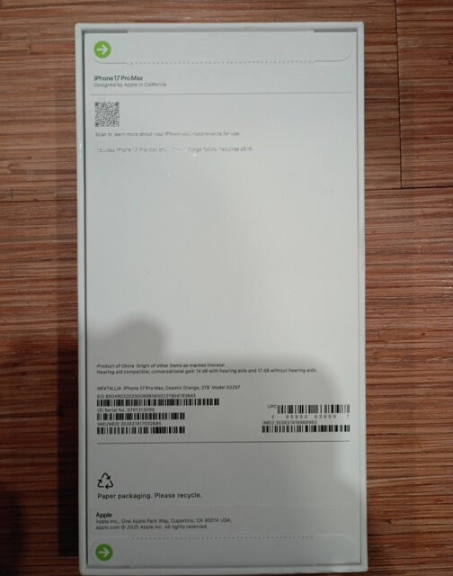 Brand New IPhone 17 Orange For Sale