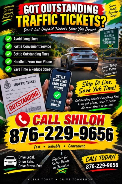 Traffic Ticket Support Removal Services Island Wise