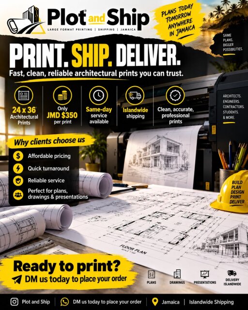 Architectural Prints For Just JMD $350