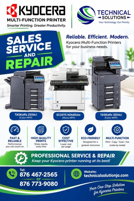 Camera System And Printer Repair Services