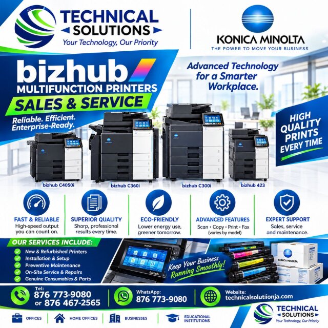Camera System And Printer Repair Services Maintenance Kingston