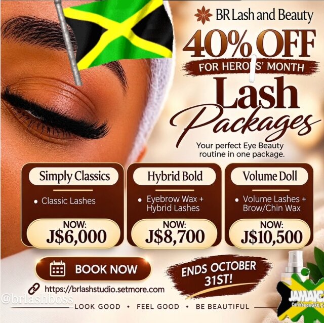 Eylash Extension Sale! Salon & Spa Constant Spring Road