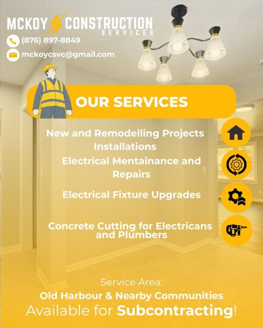 Electrical Services Construction Services Old Harbour
