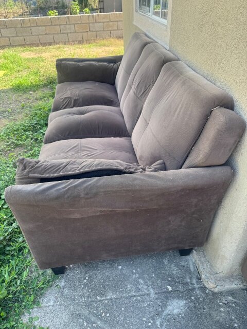 Brown Textile Sofas