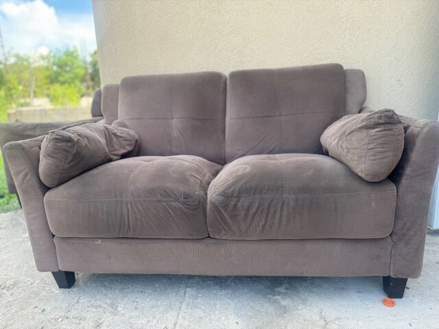 Brown Textile Sofas
