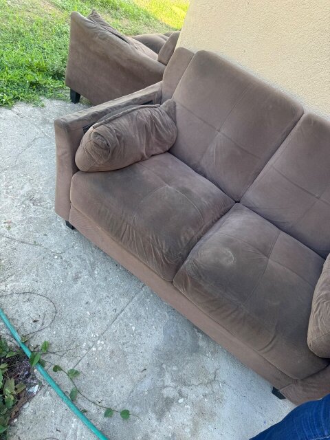 Brown Textile Sofas