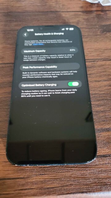 Iphone 14 Plus 128gb Battery Health 83%