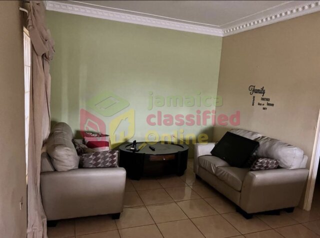 Furnished 1 Bedroom Apartment in Kingston 8