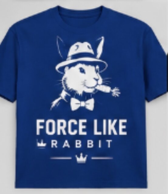 Force Like Rabbit – Unique T-Shirt Designs