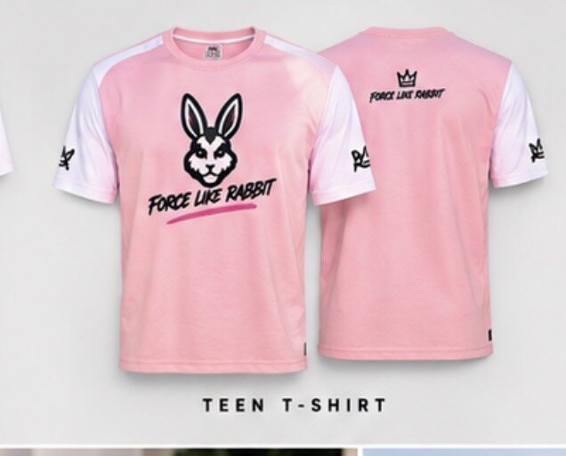 FORCE LIKE RABBIT™ — Matching Pink & White Collect